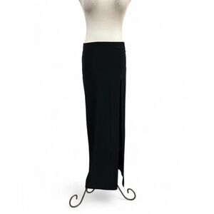 Elegant Black Maxi Skirt
